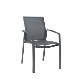 Fauteuil Stern Kari anthracite