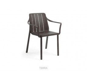 Fauteuil Nardi Tiberina armchair Terra