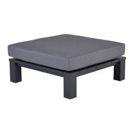 Table toronto noir 100x100xH30